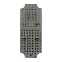 Mounting Plate for Weatherproof Enclosure 180 x 80 x 6mm