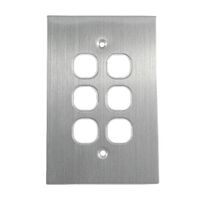 Grid Plate 6 Gang