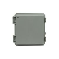 IP65 Weatherproof Enclosure 150 x 150 x 90mm Grey Hinged Cover