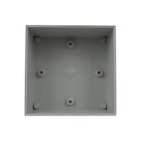 IP65 Weatherproof Enclosure 150 x 150 x 90mm Grey Hinged Cover