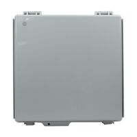 IP65 Weatherproof Enclosure 300 x 300 x 180mm Grey Hinged Cover