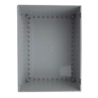 IP65 Weatherproof Enclosure 400 x 300 x 180mm Grey Hinged Cover