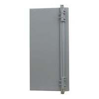 IP65 Weatherproof Enclosure 400 x 300 x 180mm Grey Hinged Cover