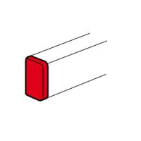DLP PVC 50x105mm End Cap White