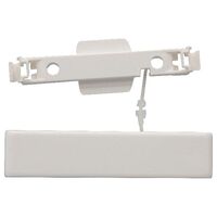 DLP PVC 85mm Cover Joint White - 10 Pack