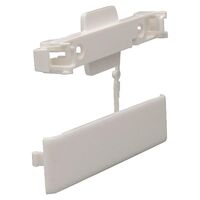 DLP PVC 85mm Cover Joint White - 10 Pack