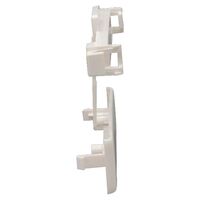 DLP PVC 85mm Cover Joint White - 10 Pack