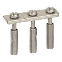 Viking3 - equipotential bridging accessory bars for screw terminal blocks for 12 blocks with 12mm pitch
