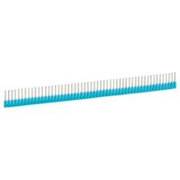Starfix - ferrule with insulating flange single - supplied in strips 0.25mm² 15mm long turquoise pack of 500