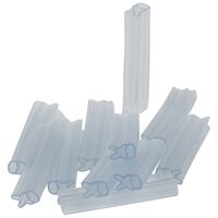 MEMOCAB - Marker holders 0.75-4mm² 12 marker clear DIA 2.3-4.8mm sleeve pack of 500