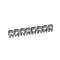 CAB3 - Markers for wiring 4 to 6mm² numbers - colour code 4-6mm² grey number 8 pack of 800