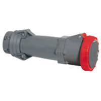 HYPRA - IEC industrial mobile socket IP66/67 3P+N+E 415V a.c. 63A grey