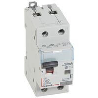 DX³ - RCBO 2P 6kA - A Type 30mA 230V a.c. - neutral on right hand side 1P+N 6A 2 module