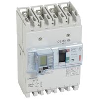 DPX³ 160 Thermal Magnetic MCCB with e.l.c.bs- Icu 36 kA - 400 V~ - 4 Phase - 160 A