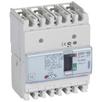 DPX³ 160 Thermal Magnetic MCCB - Icu 50 kA - 400 V~ - 4 Phase - 160 A