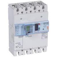 DPX³ 250 MCCB Electronic + Energy Metering + e.l.c.bs - Icu 25 kA - 4 Phase - 250 A
