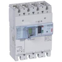 DPX³ 250 MCCB Electronic + Energy Metering + e.l.c.bs - Icu 36 kA - 4 Phase - 100 A