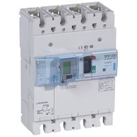 DPX³ 250 Thermal Magnetic MCCB with e.l.c.bs - Icu 70 kA - 400 V~ - 4P - 200 A