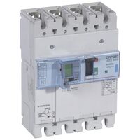DPX³ 250 MCCB Electronic + Energy Metering + e.l.c.bs - Icu 70 kA - 4 Phase - 250 A