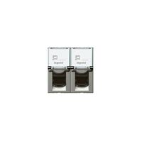 Arteor modular - RJ45 socket/mechanism UTP Cat5e 8 contacts 1 module magnesium