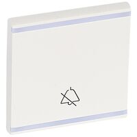 Arteor hotel equipment - BUS/SCS - Square key cover - with symbol DO NOT DISTURB - 2 modules whit
