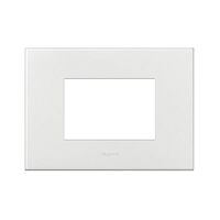 ARTEOR Square 3 Module Horizontal Coverplate White