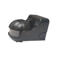 HPM PIR 180° Wall Mount Auto Motion Sensor Black