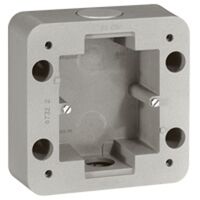 Soliroc - Surface mount box 1 gang 110x110x45mm