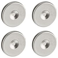 Soliroc - Set of 4 blanking plugs removable only by drilling