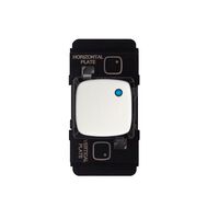 ARTEOR PUSH-BUTTON MECHANISM MOMENTARY WITH LED INDICATOR 10A GLOSS WHITE