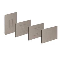 ARTEOR with NETATMO - Smart Home Starter Kit: Gateway + Master Switch + 1g Smart Switch + Smart SGPO - Aluminium