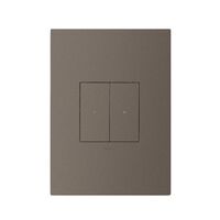 ARTEOR with NETATMO - Smart Switch Vertical - 2 Gang - 3 Wire - Magnesium