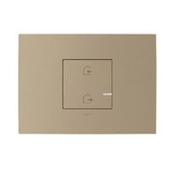 ARTEOR with NETATMO - Wireless Master On/Off Scenario - Horizontal - 1 Gang 2 Module - Champagne