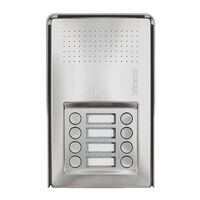 Bticino Linea 100 8 Button Audio Pushbutton Panel