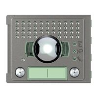 Bticino Sfera Robur Double Column 2 Pushbutton Wide Angle Video Module Front Cover Allstreet