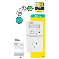 HPM NSW 24/7 Double Pole Digital Timer
