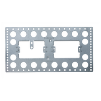 Excel Life - Accessory - Vertical mounting Metal render bracket 2 gang stud mount