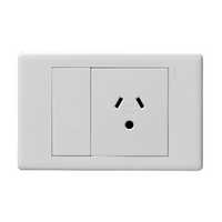 Excel Life 10A Round-Earth Autoswitch Horizontal Single Powerpoint Gloss White