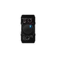 EXCEL LIFE PUSH-BUTTON MECHANISM 2 WAY WITH LED INDICATOR 10AX URBAN GREY OR GLOSS BLACK