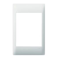 Excel Life - Secure plate - Coverplate white
