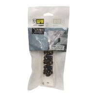 HPM VIVO 10A 3 Gang Architrave Switch White