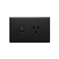 Excel Life Smart 10A Single Powerpoint Matt Black