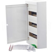 HL Surface Mount 36 Module Load Centre Enclosure with Neutral and Earth Bars