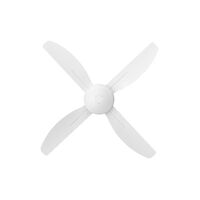 HPM Serene 4 Blade AC Ceiling Fan 1220mm 48in White