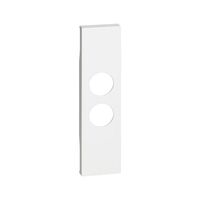Bticino Living Now 1 Module Dual PAL & F TYype TV Socket Mechanism Cover White