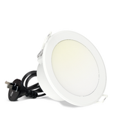 HPM Alina LED 7W 800lm Tri-Colour Flush Downlight 90mm White 24 Pack