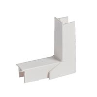 DLP 16x16mm Mini Trunking Internal/External Bend White