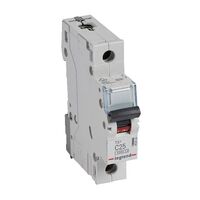 TX³ - MCB 6000 - Thermal magnetic circuit breaker - C curve - prong/fork type supply busbar - 1P - 230/400V a.c. - 25A - 1 module