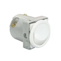 Excel Life - Rocker switch mechanism 1 way 32A 20AX 240V a.c. Matt Black