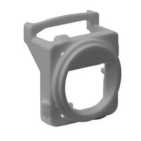 Excel Life - Phone TV, data and AV sockets keystone adaptor for Tyco/AMP jacks - Urban Grey